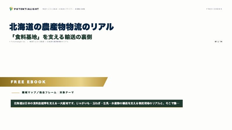 農産物・食料輸送のリアル eBook表紙